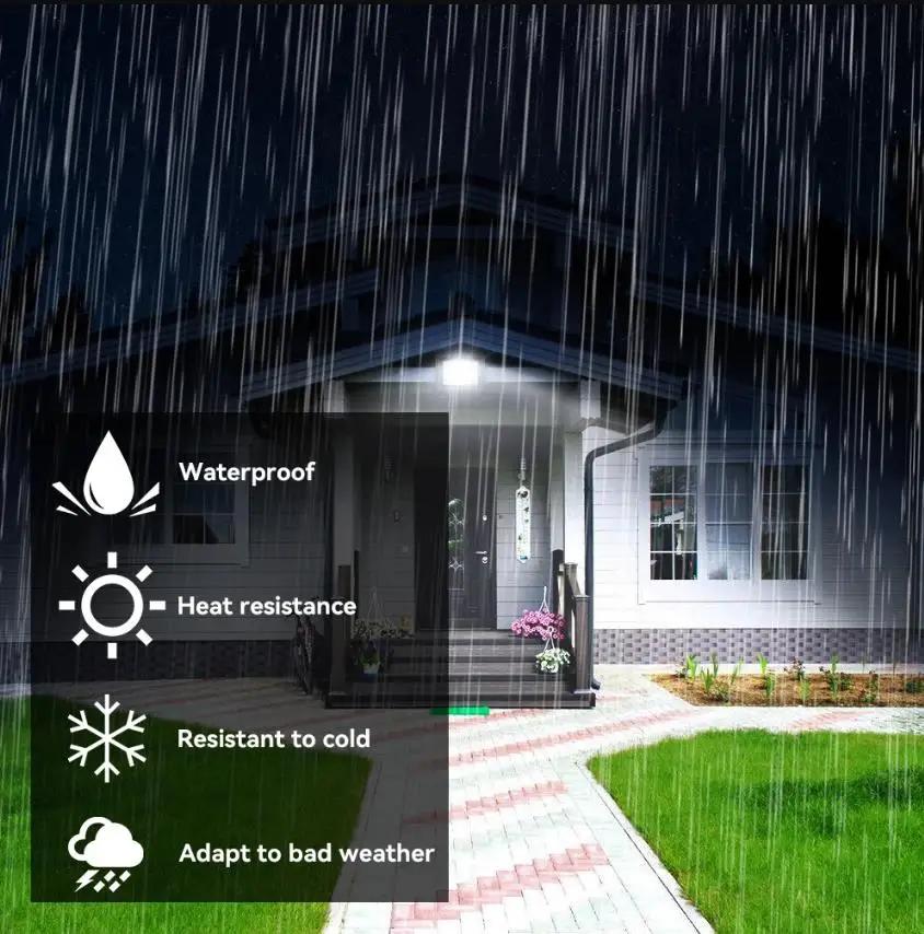 LED Floodlight PIR Motion Sensor Outdoor LED Spotlight100W 50W 30W 20W 10W IP66 Waterproof Wall Light Street Light For Garden