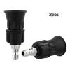 40 Degree Spray Nozzle for Pressure Washer with Rubber Coated Tip To Minimize Splash and Protect Paint Surfaces