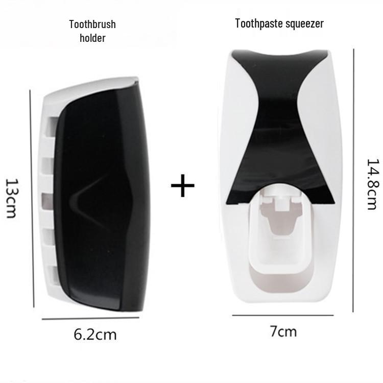 Japanese Waterproof Toothbrush Holder with Lid - Bathroom Shelf