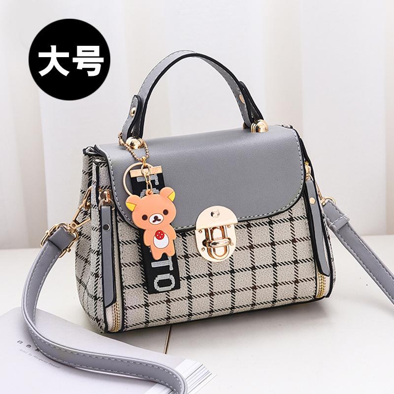 Autumn and winter new trendy fashion simple shoulder small square bag Korean version versatile messenger bag