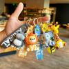 Large Animal Lanyard Keychain Pendant Mobile Phone Lanyard Items Jewelry Accessories Lion Hippopotamus Small Gifts