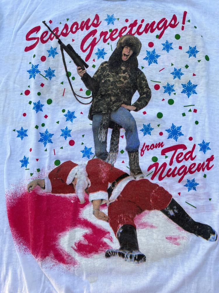 Ted Nugent Gift Family Collection S to 5XL White Unisex T-Shirt S
