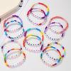 4mm Glass Beads Bracelets Craft Set With Assorted Color Safe Materials for Jewelry Making and Kids Art Projects