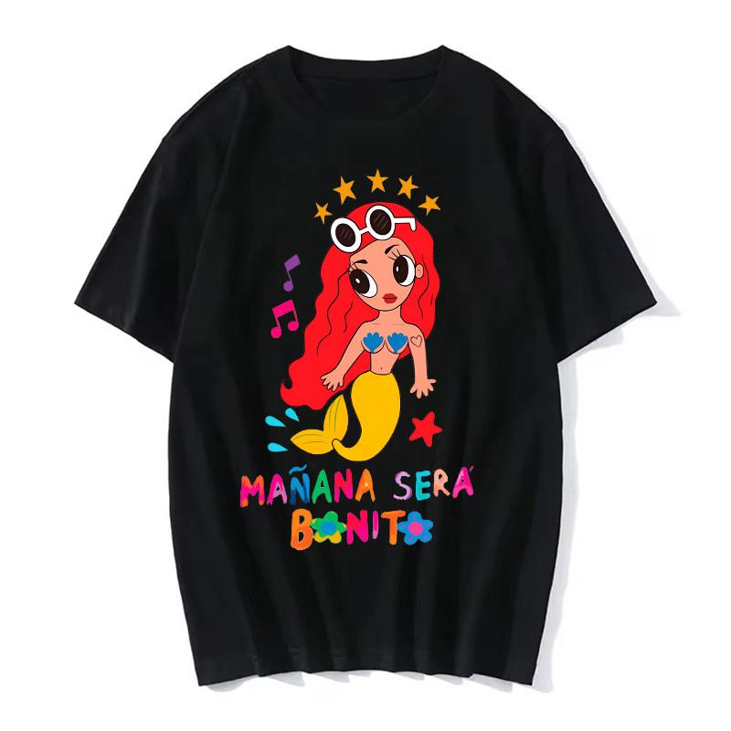 Tshirt Tomorrow Sera Nice Karol G Tee Women Comic Y2K Streetwear Top Female 2000s T-shirt Harajuku Anime Clothing T Shirt