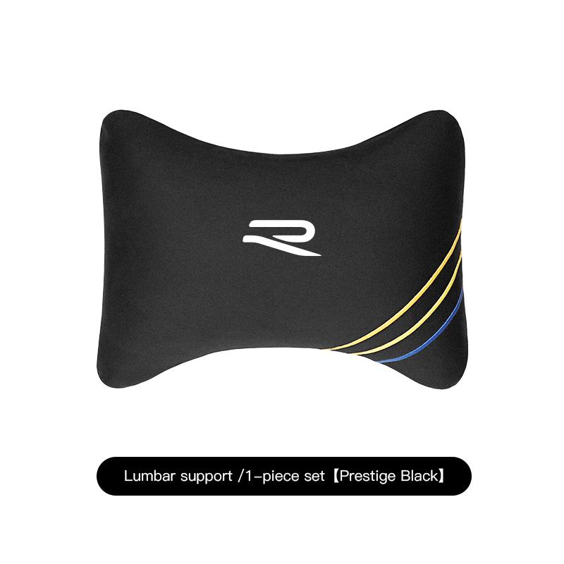 Car Headrest Cover Auto Seat Cover Head Neck Rest Pillow For VW GTI Polo Golf MK6MK7 Passat Atlas Jetta Tiguan Arteon CC Hub Cap