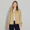 TaTu Women's Spliced Design Commuter Jacket