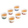 Sushic Dehua White Porcelain 'A Thousand Li of Rivers and Mountains' Tea Cup