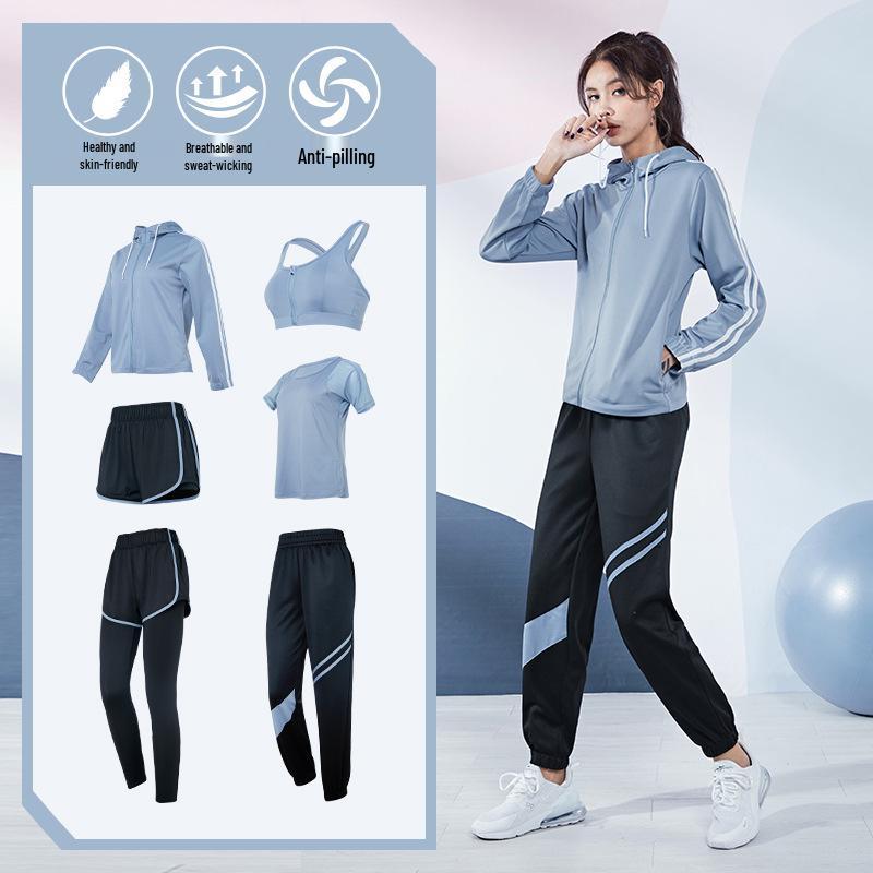 Plus Size Loose-Fit Yoga Set - Breathable, Quick-Dry Sportswear for Running and Fitness
