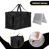 Insulated Food Delivery Bag Lightweight Pizza Warmer Camping Travel Shopping blue