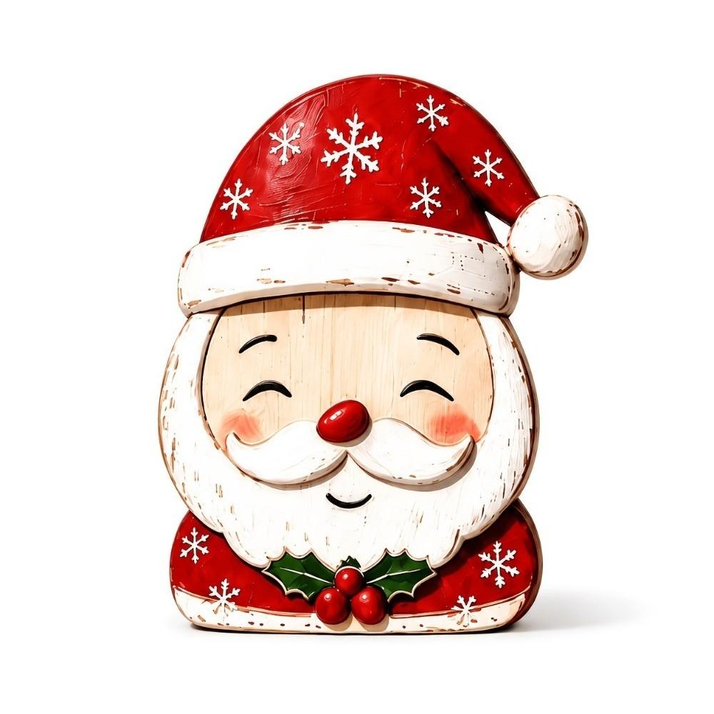 Santa Claus Christmas Tabletop Figure Snowman Freestanding Mantel Figure Christmas Decoration