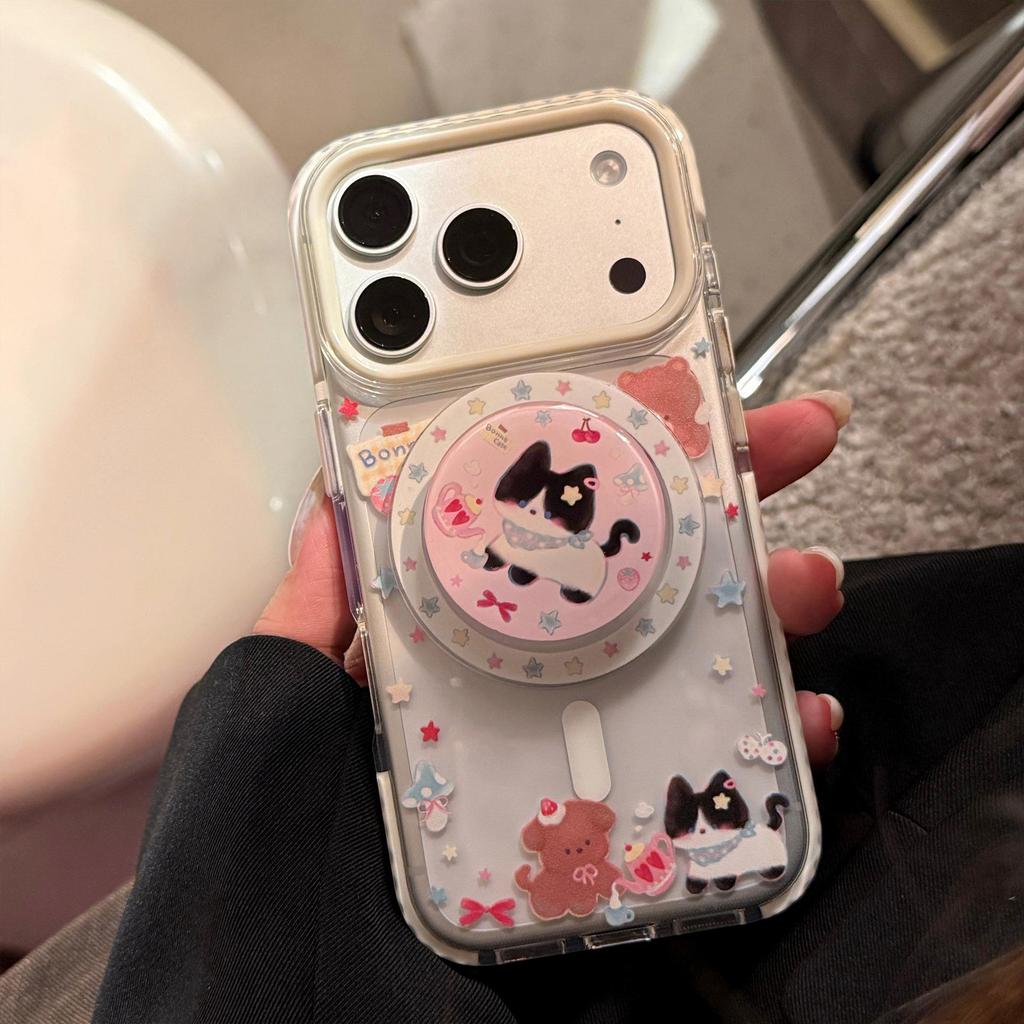 Cover colorate per telefono a tema cartoni animati per iPhone 16, iPhone 17 e iPhone 17 Pro Max