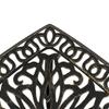 Garden Table Bronze 53x53x53 Cm Cast Aluminum