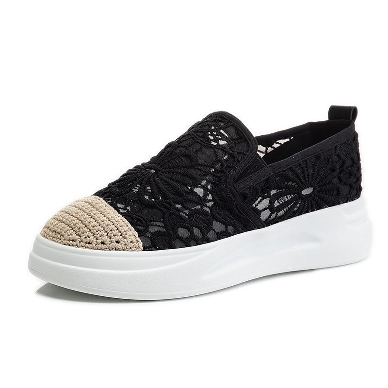 Leather Fisherman Shoes Children 2025 New Single Shoes Summer One-pedal Flat-soled Lazy Shoes Heightened Soft-soled Casual Shoes