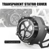 NICECNC ATV Engine Left Side Transparent Stator Sprocket Cover Guard For Yamaha Blaster 200 YFS200 1988-2006 YFS200SE Parts