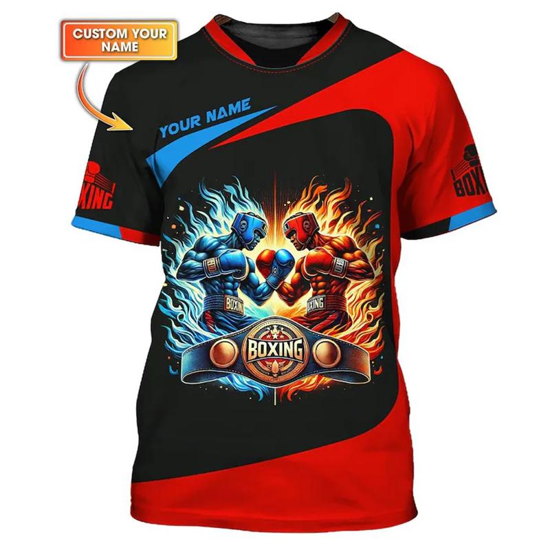 

Muscle Pitbull Boxing T-shirt For Men Sports Training Breathable 6XL