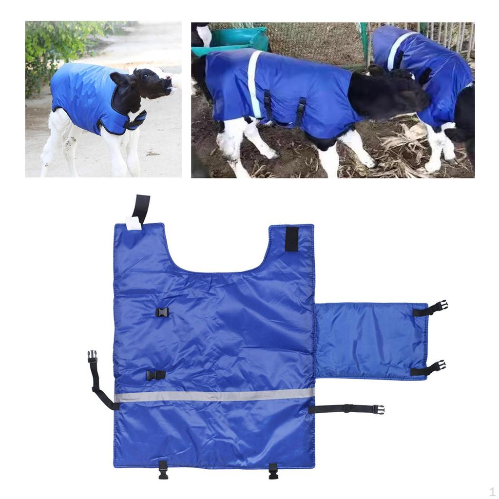 Calf Blankets, Heat Insulation Protector, Adjustable High Visibility Thick Winter Clothing,