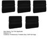 5Pcs Car Window Film Applicator Tool Professional Car Glass Tint Protective Film Felt Edge Squeegee Vinyl Wrap Scraper Installation Tool