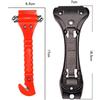 Car Window Breaker Basics Survival Safety Hammer 2-in-1 Seat Belt Cutter Window Hammer Escape Tools Emergency Accessories