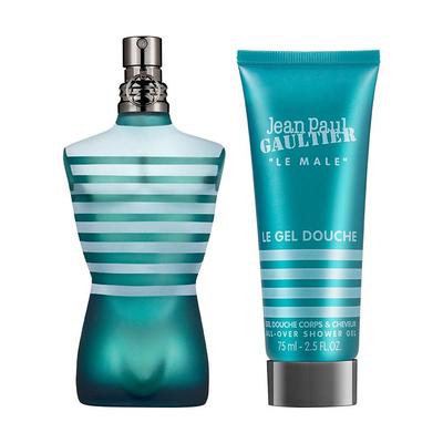 Set Jean Paul Gaultier: Le Male, Eau De Toilette, For Men, 75 Ml + Le Male, Cleansing, Shower Gel, For All Skin Types, 75 Ml
