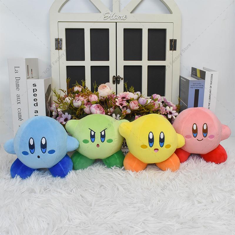 Süßes Mehrfarbiges Kirby Plüschtier Kawaii Anime Stern Kirby Schwert Kirby Waddle Doo Elfilin Kuscheltier Plüschtier Geburtstagsgeschenke