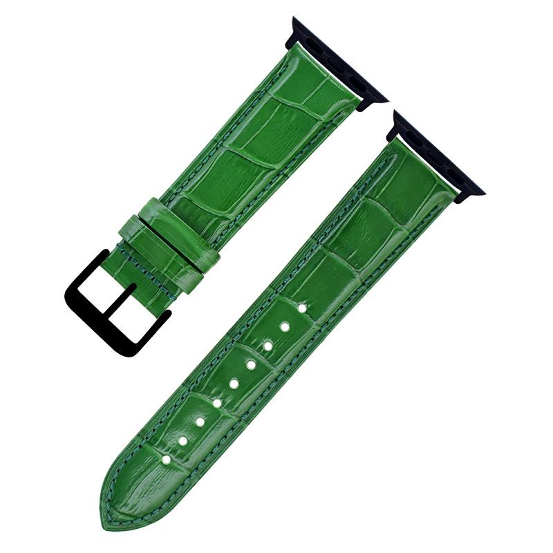 The First Layer of Cowhide Is Suitable for Apple Watch Strap Iwatch7 6 5 4 3 Apple Leather Watch Strap