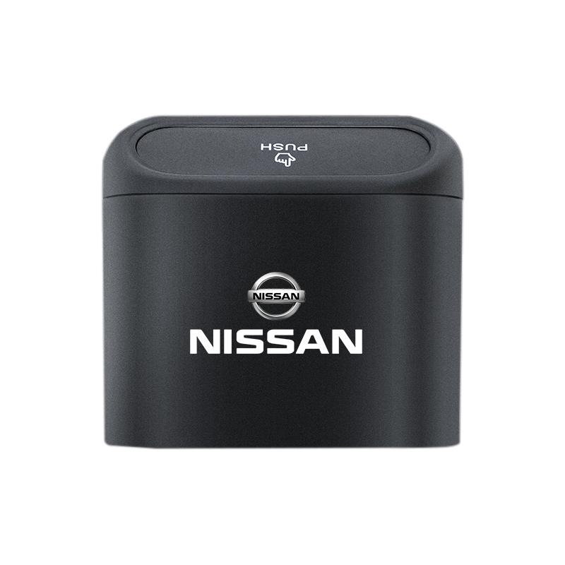 Auto-Mülleimer Tragbarer Mobiler Mülleimerhalter Mit Deckel Für Nissan Sylphy N7 Qashqai J11 J10 Teana Note Navara Juke GTR Patrol