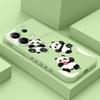 Grass Panda Phone Case For Xiaomi Poco X6 F6 M6 M5 M5S F5 X5 F4 X4 M4 F3 M3 X3 Pro 4G 5G GT Silicone Cover