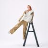 New MLB New York Yankees Basic Collection Cargo Pants Women's Khaki 3FWPB0151-50BGP