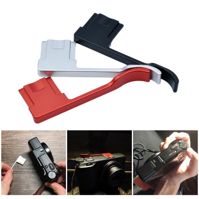 Aluminum Alloy Thumb Up Hot Shoe Hand Grip For GRIII GR3X Cameras For Improved Handling And Control
