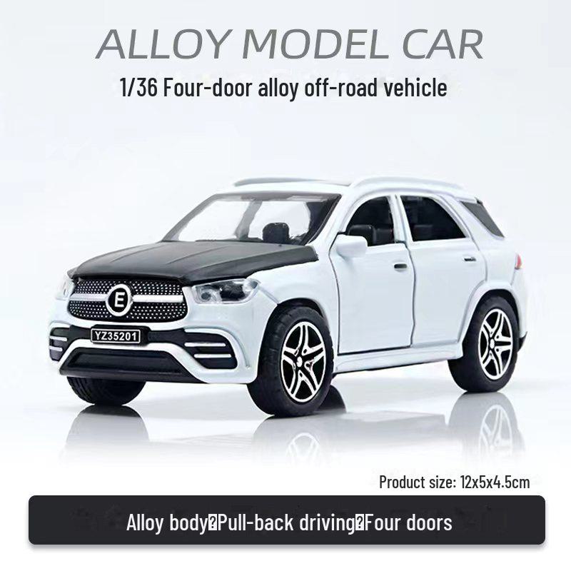 1:36 Legierung Viertüriges Geländewagenmodell Spielzeug für Kinder - Nachtmarktstand Ornament