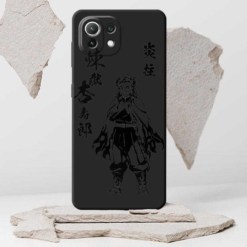 Silikonhülle für Samsung Galaxy Note 20 Ultra 10 Plus 8 9 S20 S22 S21 S23 5g Anime Kurama Demon Slayer Xshell Cover