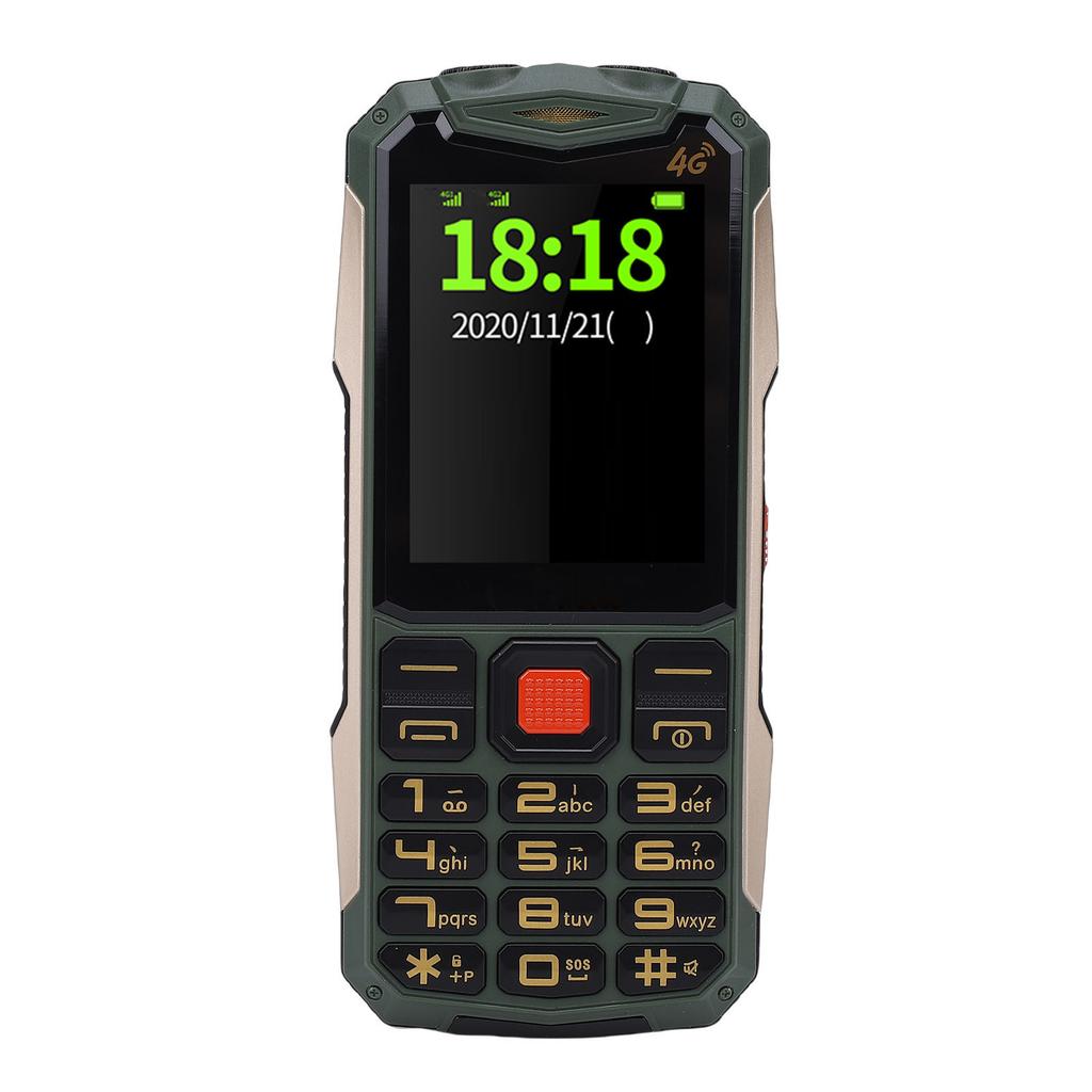 Unlocked Senior Cell Phone 2.4 Inch Large Screen 4G LTE Senior Mobile Phone with SOS MP3 Call SMS Function Internet