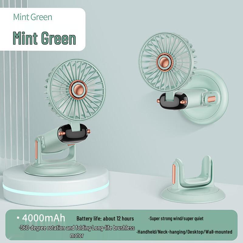 ZISIZ Portable Desk Fan with Digital Display