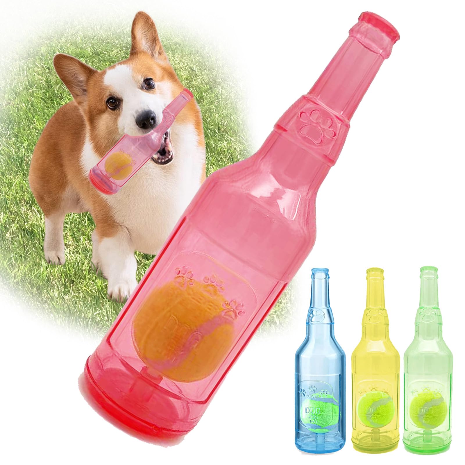 

Игрушка для собаки Hamth9, которая ломается даже когда собака грызет, игрушка для снятия стресса, не будет разгрызена, звук, мяч, моющаяся, (красный)