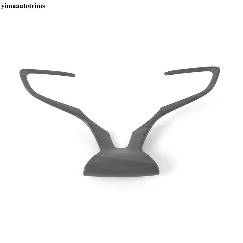 Car Steering Wheel Frame Decoration Cover Trim For BYD Seal EV  - 2024 Black / Carbon Fiber / Wood Grain Style Accessories