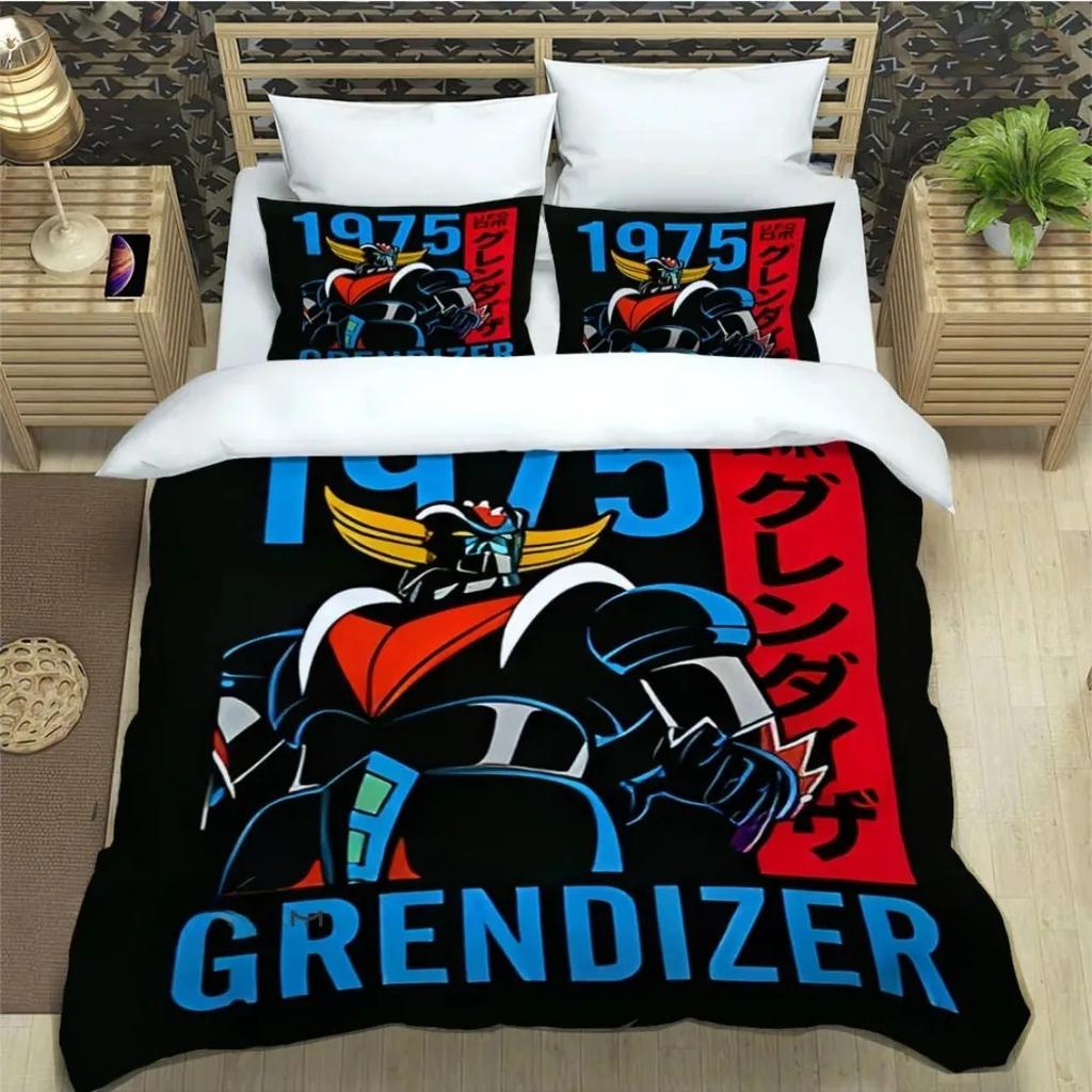 3D printed UFO ROBO Bedding Set For Bedroom Soft Modern Bedspreads Comefortable Kids Duvet Cover Quilt Cover And Pillowcase