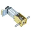 1218 N20 Worm Gear Motor Encoder DC 3V 6V 12V Single Dual Shaft Geared Motor Electric Mini Micro Low Speed Metal Gear Motor
