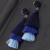 Women Fashion Bohemian Style Earrings Long Tassel Eardrop Dangle Earrings Fashion Jewelry