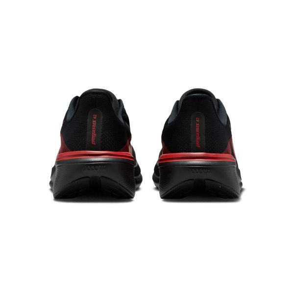 Nike Pegasus 42 Comfortable Versatile Durable Breathable Support Running Shoes Men sneaker Black Red IB1873-007