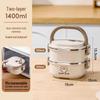 Qiwei Stainless Steel Insulated Microwaveable Lunch Box