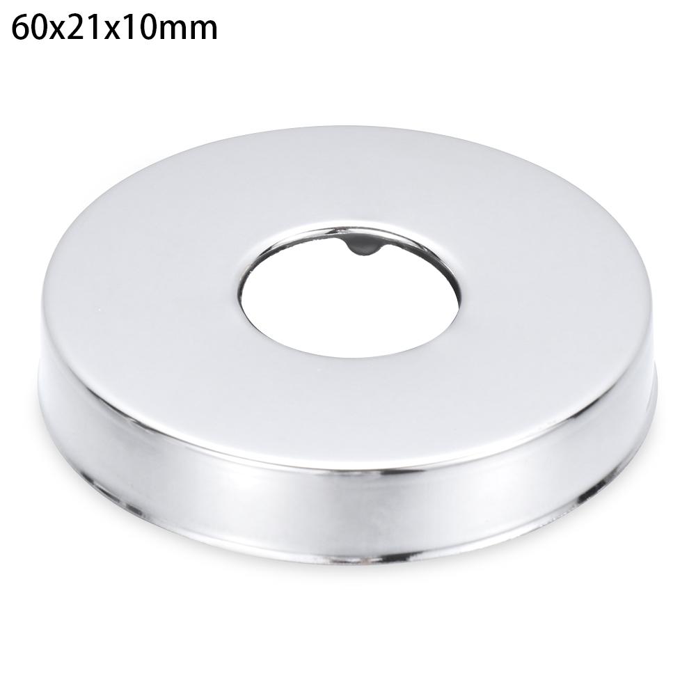 1PC Self-Adhesive Stainless Steel Faucet Decorative Cover Shower Chrome Finish Water Pipe Wall Covers Bathroom Accessories