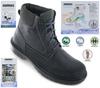 JOMOS Alpina Boots - Men's Winter Boots with Lambswool Lining - Leather Black 456510-430-0044 ORIGINAL