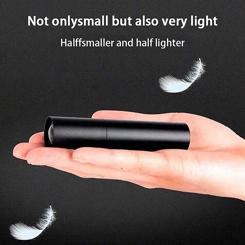 Led Strong Light Flashlight Rechargeable Multi-Purpose Long-Distance Shooting Portable Super Bright Household Small Mini Portabl