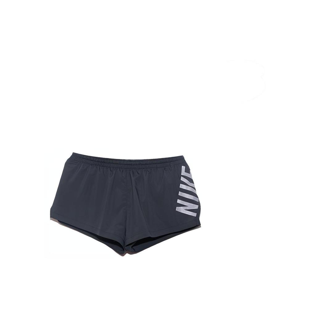 Nike Running Series Letter Print Elastic Waist Casual Shorts Women Shorts Black BQ5936-010