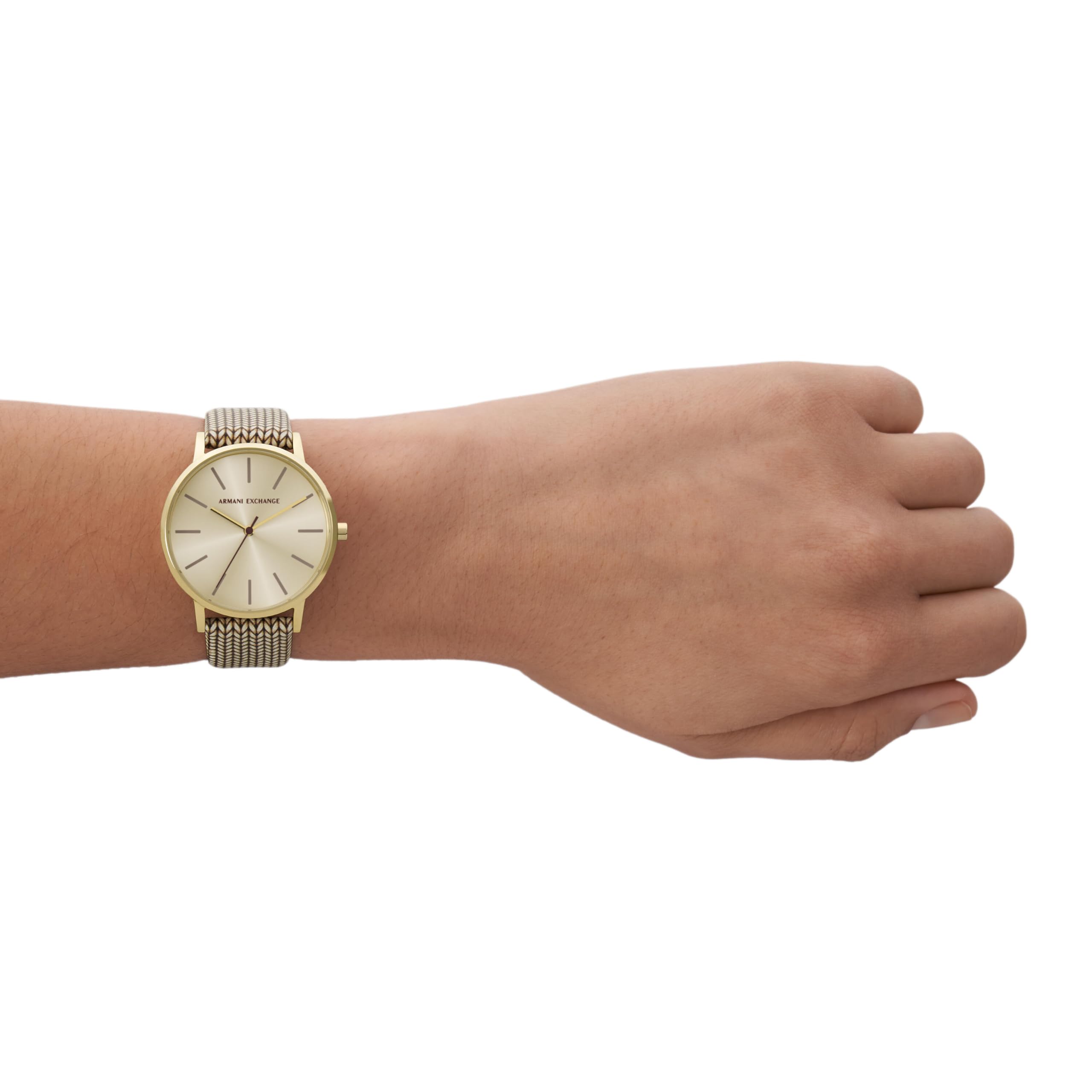 Armani Watch LOLA AX5594 Brown [AX Exchange] Women's – buy the