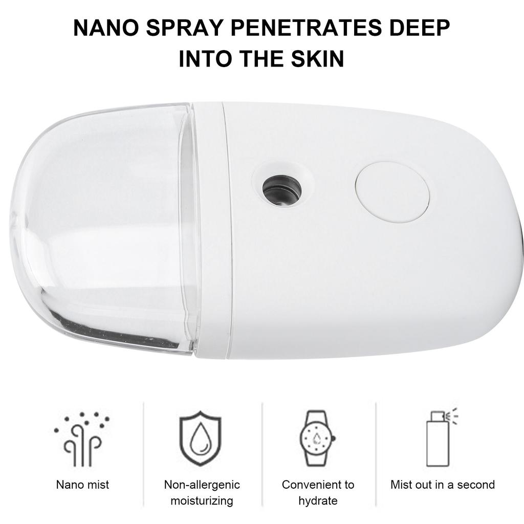 USB Charging Portable Face Moisturizing Spray Handheld Mist Sprayer Beauty Machine