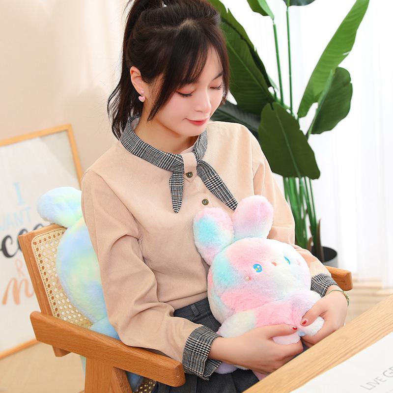Soft Ferry Plush Cat Plush Toy Cosplay Octopus Legs Jellyfish Bunny Stuffed Animals Doll Rainbow Rabbit Baby Appease Toy