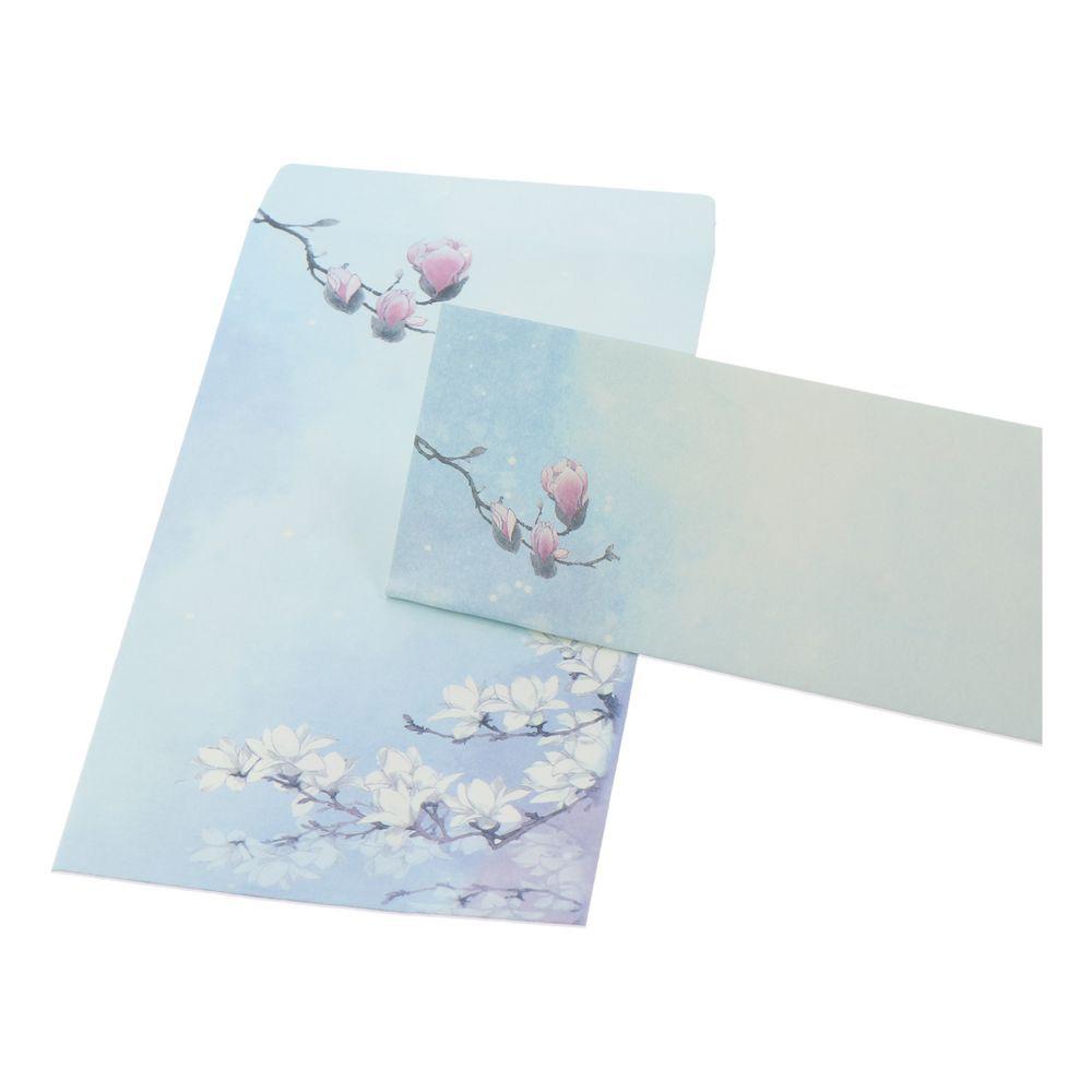 Chinese Style Letter Paper and Envelopes Set A4 Writing Paper Printing Stationery Paper  Office