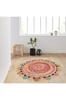 Rovigo Home Washable Round Printed Carpet RHM7012