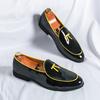 Fashion Size 38-46 Classic Men Fashionable Loafers Men Casual Comfortable Breathable Business Office Leather Shoes Gentleman's Shoes Men